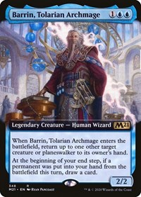 Barrin, Tolarian Archmage (Extended Art)