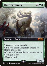 Elder Gargaroth (Extended Art)