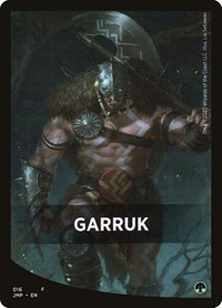 Garruk Theme Card