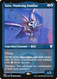Esior, Wardwing Familiar (Foil Etched)