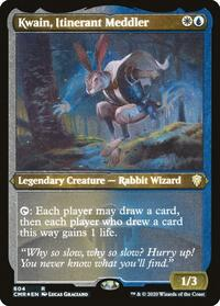 Kwain, Itinerant Meddler (Foil Etched)