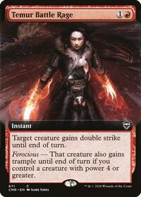Temur Battle Rage (Extended Art)