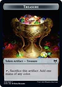 Treasure // Cat Double-Sided Token