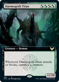 Daemogoth Titan (Extended Art)