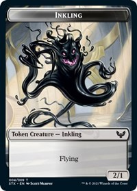 Inkling (4) // Treasure (7) Double-sided Token