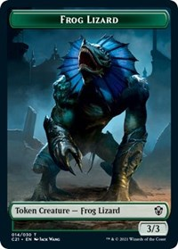 Frog Lizard // Elephant Double-Sided Token