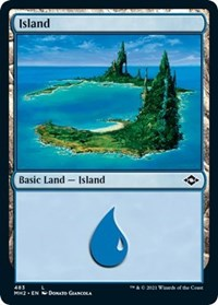 Island (483) (Foil Etched)