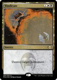 Vindicate (Foil Etched)