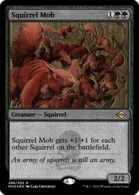 Squirrel Mob (Foil Etched)