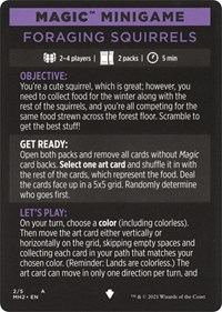 Magic Minigame: Foraging Squirrels