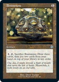 Brainstone (Retro Frame) (Foil Etched)