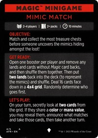 Magic Minigame: Mimic Match