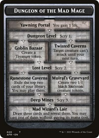 Dungeon of the Mad Mage // Tomb of Annihilation Double-Sided Token