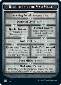 Dungeon of the Mad Mage // Goblin Double-Sided Token