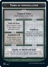 Tomb of Annihilation // The Atropal Double-Sided Token