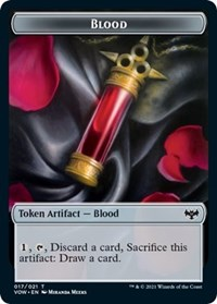 Blood // Treasure Double-Sided Token