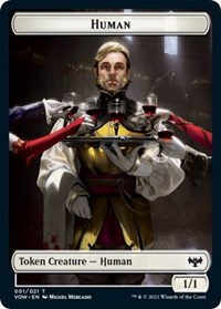 Human (001) // Boar Double-Sided Token