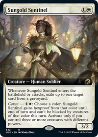 Sungold Sentinel (Extended Art)