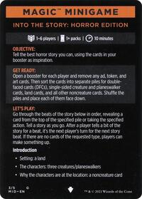 Magic Minigame: Into the Story: Horror Edition