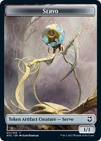 Servo // Treasure Double-Sided Token