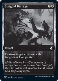 Sungold Barrage
