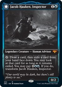 Jacob Hauken, Inspector