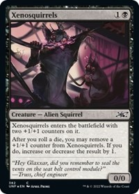 Xenosquirrels (Galaxy Foil)