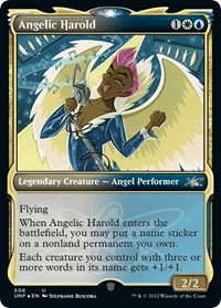 Angelic Harold (Showcase) (Galaxy Foil)