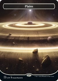 Plains (491) (Borderless) (Galaxy Foil)