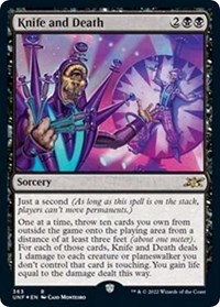 Knife and Death (Galaxy Foil)