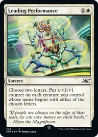 Leading Performance (Galaxy Foil)