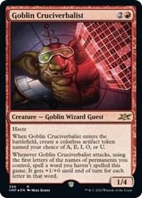 Goblin Cruciverbalist (Galaxy Foil)