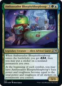 Ambassador Blorpityblorpboop (Galaxy Foil)