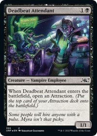 Deadbeat Attendant (Galaxy Foil)