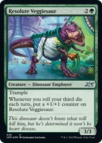 Resolute Veggiesaur (Galaxy Foil)
