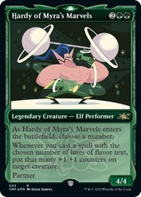 Hardy of Myra's Marvels (Showcase) (Galaxy Foil)