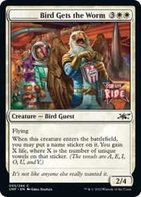 _____ Bird Gets the Worm