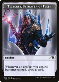 Emblem - Tezzeret, Betrayer of Flesh