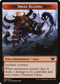Smoke Blessing // Goblin Double-sided Token