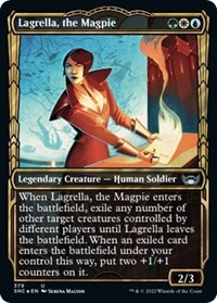 Lagrella, the Magpie (Gilded Foil)