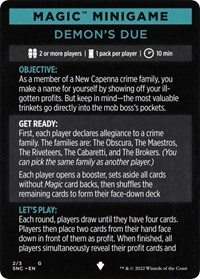 Magic Minigame: Demon's Due