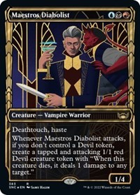 Maestros Diabolist (Gilded Foil)