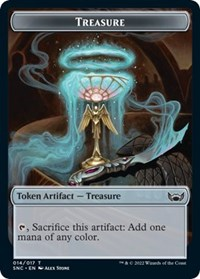 Treasure (014) // Rogue Double-Sided Token