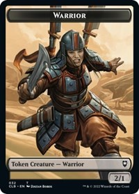 Warrior // Inkling Double-Sided Token
