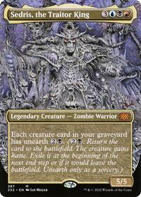 Sedris, the Traitor King (Borderless)