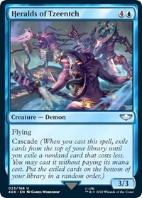 Heralds of Tzeentch (Surge Foil)