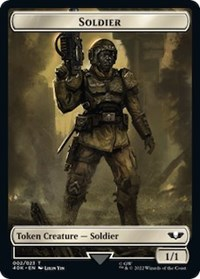 Soldier (002) // Space Marine Devastator Double-Sided Token
