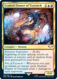 Exalted Flamer of Tzeentch