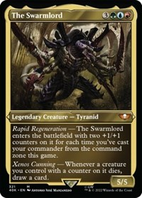 The Swarmlord (Display Commander) (Foil Etched) - Thick Stock