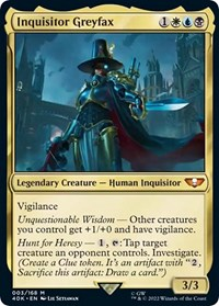 Inquisitor Greyfax (Surge Foil)